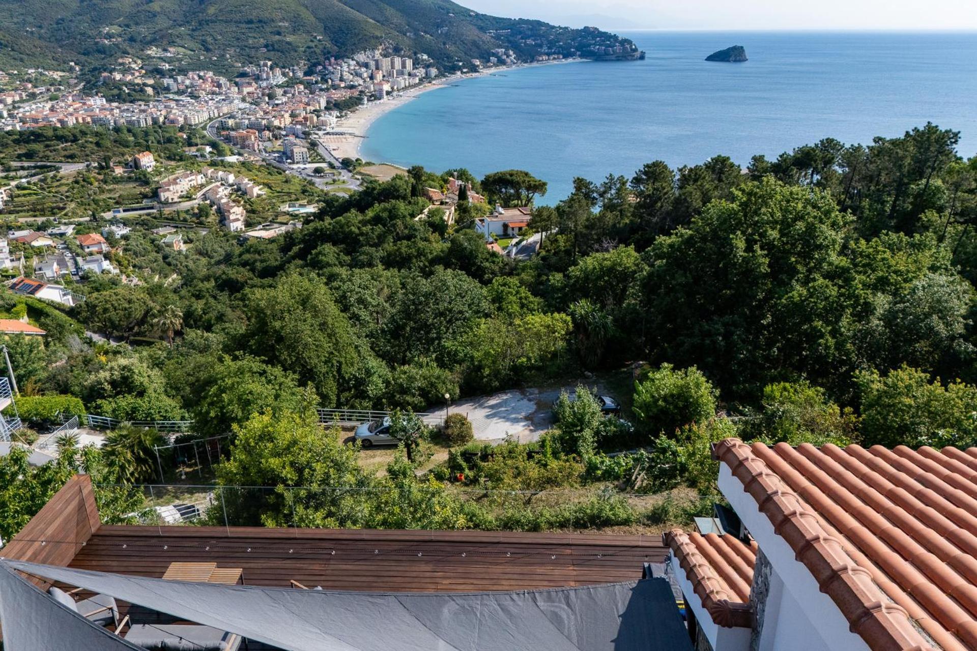 Spettacolare Vista Isola Terrazza E Idromassaggio Βίλα Noli Εξωτερικό φωτογραφία