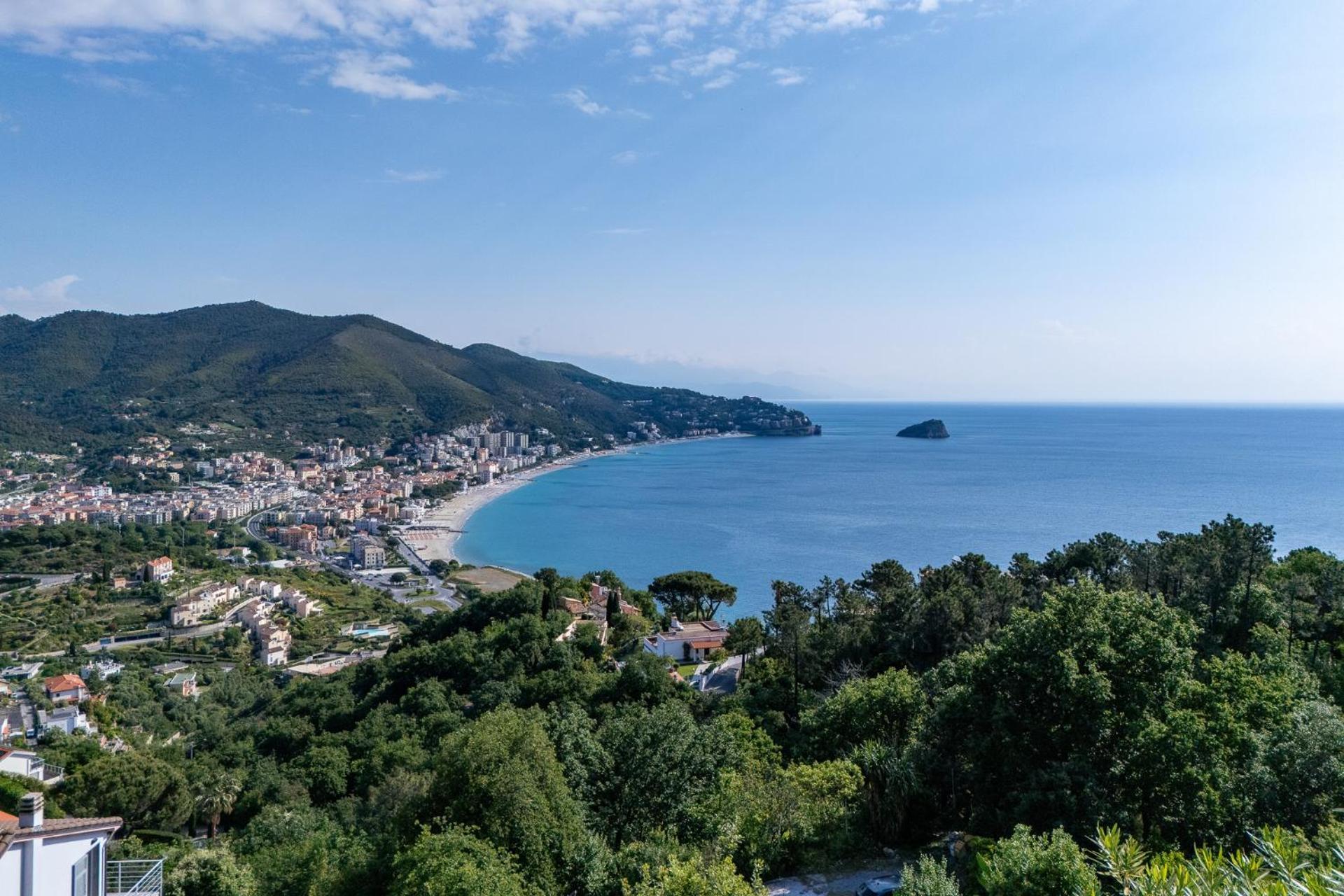 Spettacolare Vista Isola Terrazza E Idromassaggio Βίλα Noli Εξωτερικό φωτογραφία